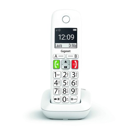 3283-Gigaset E290 Telefono DECT/analogico Identificador de llamadas Blanco