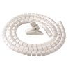 3286-Fellowes CableZip Piso Tubo flexible para proteccion de cables Blanco 1 pieza(s)