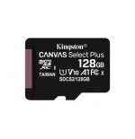 3312-Kingston Technology Canvas Select Plus memoria flash 128 GB MicroSDXC Clase 10 UHS-I