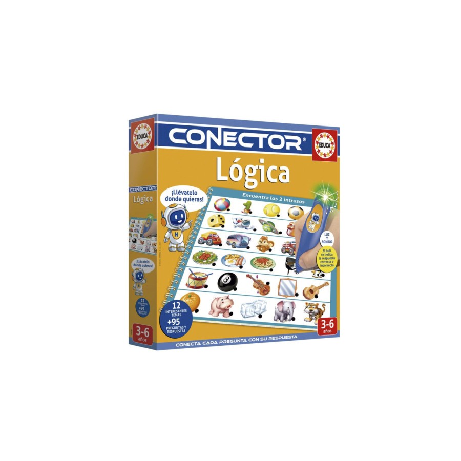 33178-JUEGO EDUCATIVO CONECTOR LOGIC (MULTI) EDUCA 20393
