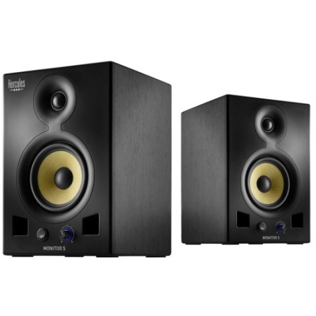 3328-Hercules Monitor 5 De 2 vias Negro Alambrico 80 W