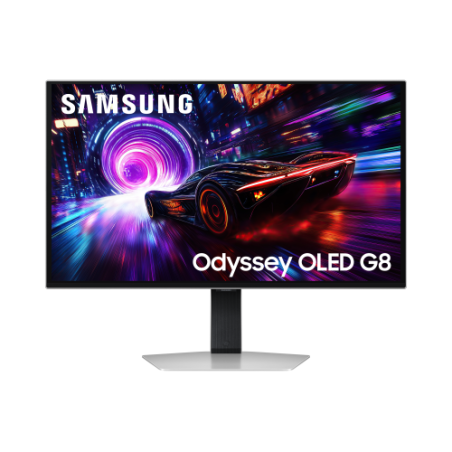 33516-Samsung G81SF pantalla para PC 68,6 cm (27") 3840 x 2160 Pixeles 4K Ultra HD OLED Plata