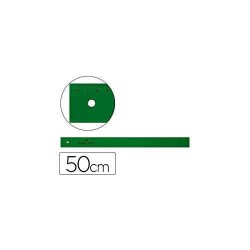 3357-REGLA GRADUADA 50CM VERDE FABER CASTELL 815