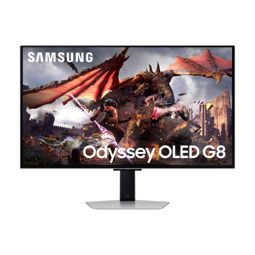 33620-Samsung G80SD pantalla para PC 81,3 cm (32") 3840 x 2160 Pixeles 4K Ultra HD OLED Plata