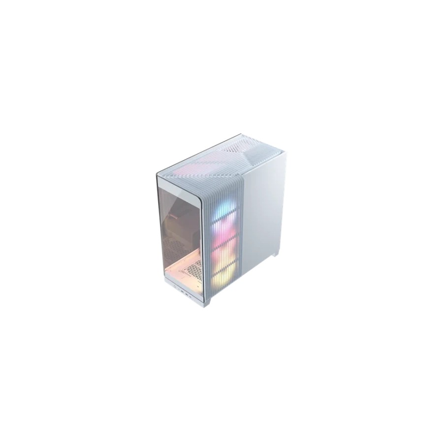 33650-Corsair 4500X RS-R ARGB Tempered Glass Mid-Tower, White Midi Tower Blanco