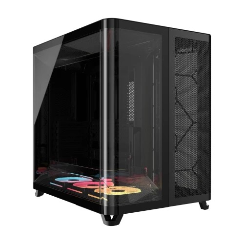 33654-Corsair AIR 5400 LX-R RGB iCUE LINK Midi Tower Negro