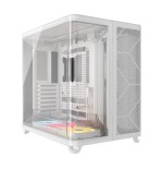 33655-Corsair AIR 5400 LX-R RGB iCUE LINK Midi Tower Blanco