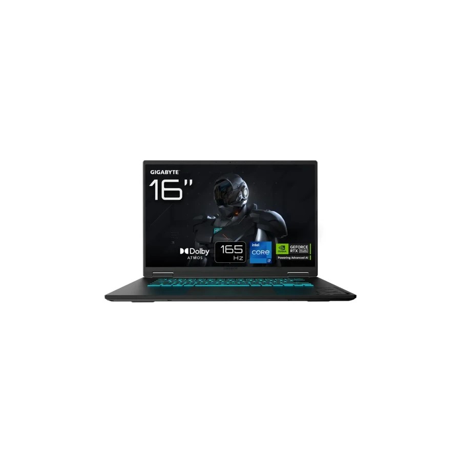 33794-GIGABYTE Gaming A16 CVH Portatil - 16" 165Hz WUXGA, Intel Core i7-13620H, NVIDIA RTX 5060, 32GB DDR5 5200MHz, 1 x