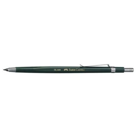 3384-PORTAMINAS CON CLIP 2MM FABER CASTELL 134600