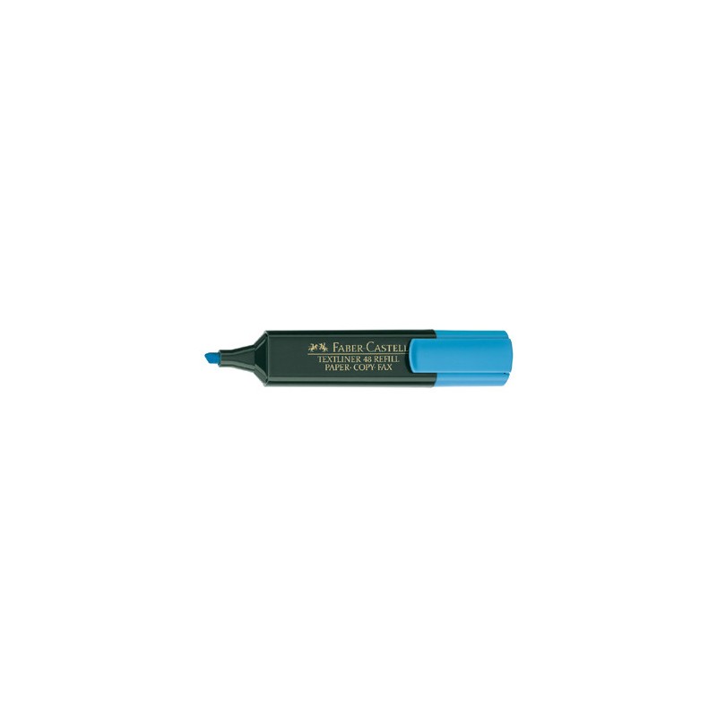 3397-MARCADOR FLUOR TEXTLINER AZUL FABER CASTELL 154851 3397-MARCADOR FLUOR TEXTLINER AZUL FABER CASTELL 154851