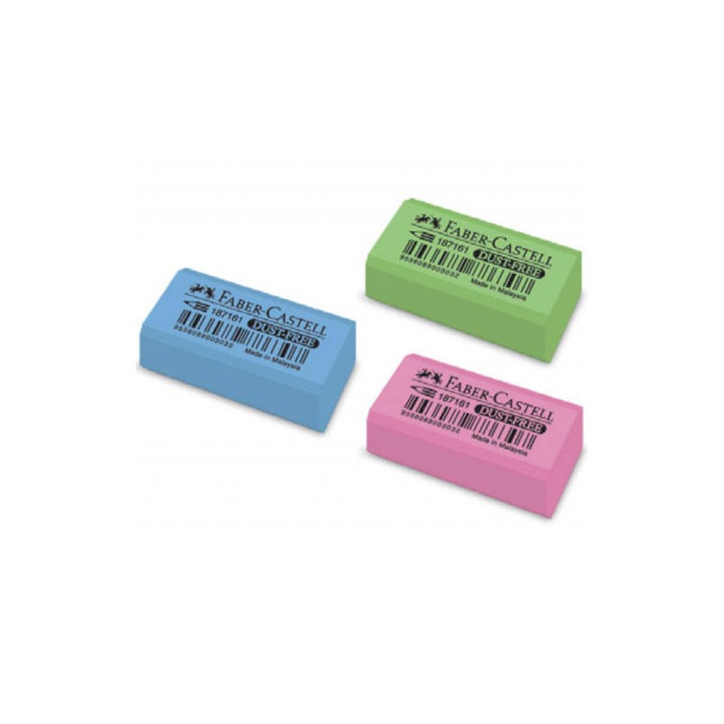 3401-GOMA DE BORRAR DUST-FREE FABER CASTELL 187219 3401-GOMA DE BORRAR DUST-FREE FABER CASTELL 187219
