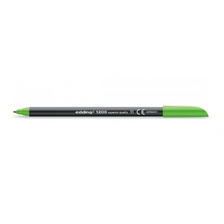 3419-ROTULADOR PUNTA FINA 1200 VERDE CLARO EDDING 1200-11