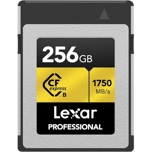 34202-LEXAR 256GB PROFESSIONAL CFEXPRESS 4.0 TYPE-B CARD, UP TO 3700MB/S READ 3400MB/S WRITE. VPG 400