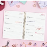 34215-AGENDA 2026 TRENDY DESIGN E10 155X212MM SEMANA VISTA HORIZONTAL GOLDY FINOCAM 742232626