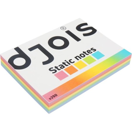 34232-BLOC 250 NOTAS ELECTROSTATICAS (M) 100X75MM. 5 COLORES SURTIDOS TARIFOLD 200611