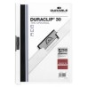 3432-DOSSIER CON CLIP 30 H A4 BLANCO DURABLE 2200-02