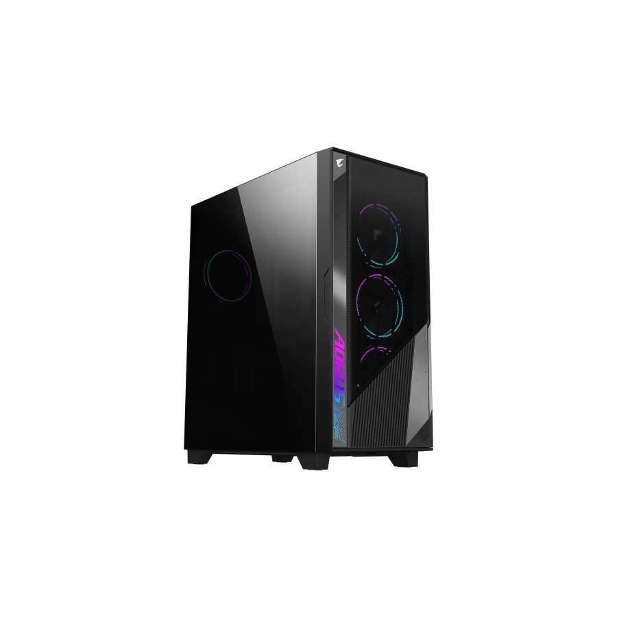 34379-GIGABYTE GB-AC500G ST carcasa de ordenador Midi Tower Negro