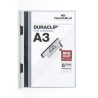 3441-DOSSIER CON CLIP 60 H A3 AZUL DURABLE 2218-06