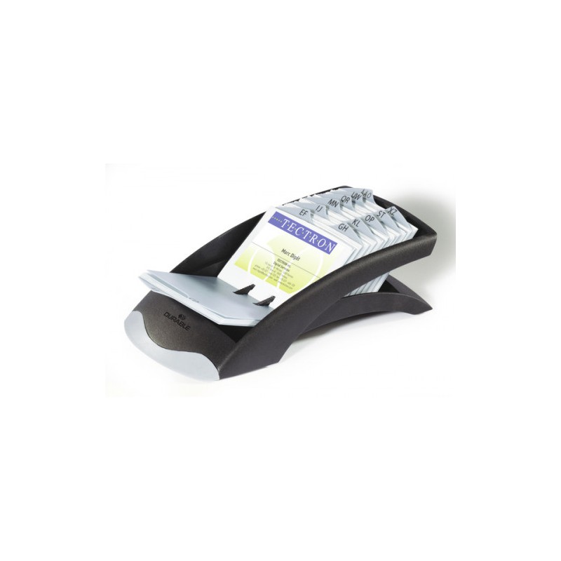 3447-TARJETERO VISIFIX DESK PARA 200 TARJETAS 131X245 MM DURABLE 2413-01 3447-TARJETERO VISIFIX DESK PARA 200 TARJETAS 131X245 MM DURABLE 2413-01