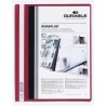 3454-DOSSIER FASTENER DURAPLUS A4 PVC ROJO DURABLE 2579-03