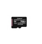 34587-KINGSTON 256GB MICSDXC CANVAS SELECT PLUS 100R A1 C10 CARD+ADP