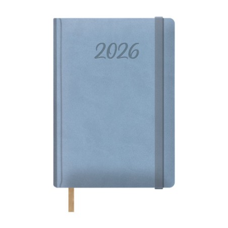 34624-AGENDA 2026 SAMBA DIA PAGINA 15 X 21 CM. COLOR AZUL CLARO DOHE 13187 - 26