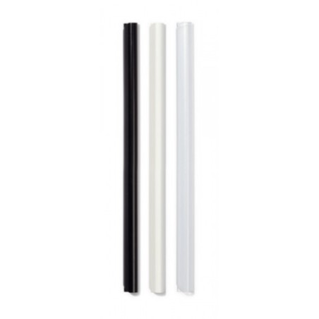 3465-CAJA 25 LOMERAS DE PLASTICO A4 DE 9 MM NEGRO DURABLE 2909-01