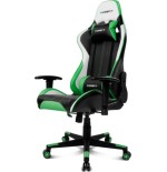 34655-DRIFT DR175 Silla para videojuegos universal Asiento acolchado Negro, Verde, Blanco