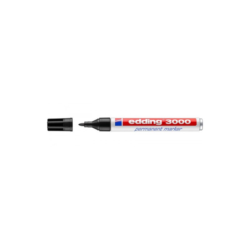 3470-MARCADOR PERMANENTE PUNTA REDONDA 1.5-3MM 3000 NEGRO EDDING 3000-01 3470-MARCADOR PERMANENTE PUNTA REDONDA 1.5-3MM 3000 NEGRO EDDING 3000-01