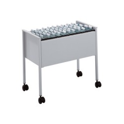 3475-CARRO PARA CARPETAS COLGANTES ECO CAPACIDAD 80 CARPETAS A4 GRIS DURABLE 3095-10