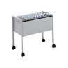 3475-CARRO PARA CARPETAS COLGANTES ECO CAPACIDAD 80 CARPETAS A4 GRIS DURABLE 3095-10