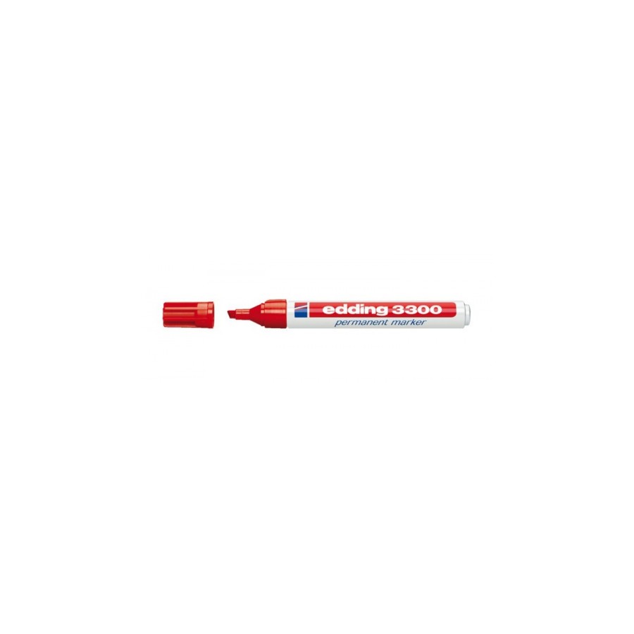 3478-MARCADOR PERMANENTE PUNTA BISELADA 1-5MM 3300 ROJO EDDING 3300-02 3478-MARCADOR PERMANENTE PUNTA BISELADA 1-5MM 3300 ROJO EDDING 3300-02
