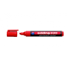 3483-MARCADOR PERMANENTE PUNTA BISELADA 1-5MM 330 ROJO EDDING 330-02