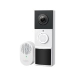 34870-TP-LINK VIDEO DOORBELL CAMERA 1 X TAPO D210, 1 X TAPO D100C SPEC: 2K 3MP (2304X1296), 2.4GHZ, 6400MAH RECHARGEABLE
