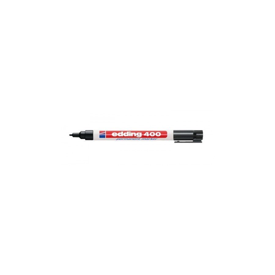 3489-MARCADOR PERMANENTE BOLSILLO PUNTA REDONDA NEGRO EDDING 400-01 3489-MARCADOR PERMANENTE BOLSILLO PUNTA REDONDA NEGRO EDDING 400-01