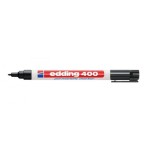 3489-MARCADOR PERMANENTE BOLSILLO PUNTA REDONDA NEGRO EDDING 400-01
