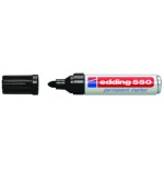 3507-MARCADOR PERMANENTE PUNTA REDONDA 3-4MM 550 NEGRO EDDING 550-01