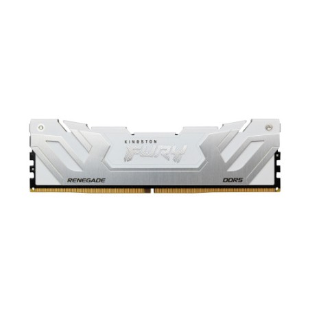 35102-MEMORIA KINGSTON 24GB 8400MT/S DDR5 CL40 CUDIMM FURY RENEGADE WHITE XMP - KF584CU40RW-24