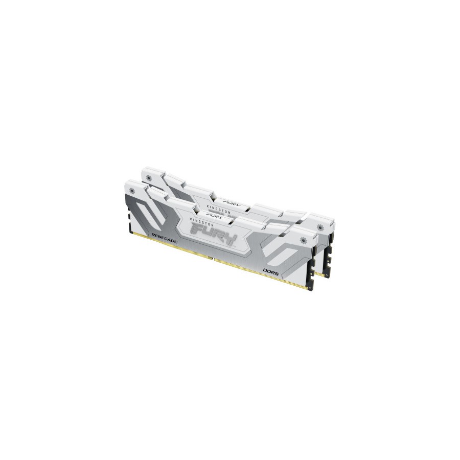 35103-MEMORIA KINGSTON 48GB 8400MT/S DDR5 CL40 CUDIMM (KIT OF 2) FURY RENEGADE WHITE XMP - KF584CU40RWK2-48
