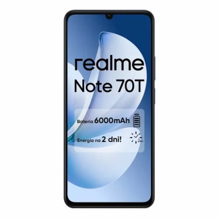 35139-REALME NOTE 70T 128GB 4GB OBSIDIAN BLACK MEA RMX5313 EU