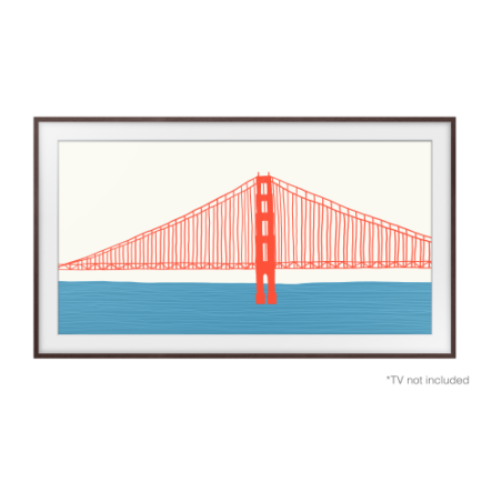 35210-MARCO TV SAMSUNG 43" MONTURA, MARRON, PLASTICO, 109,2 CM