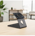 35224-TOOQ SOPORTE MESA/PARED PARA MARCO ANTIRROBO - NEGRO (MARCO NO INCLUIDO)