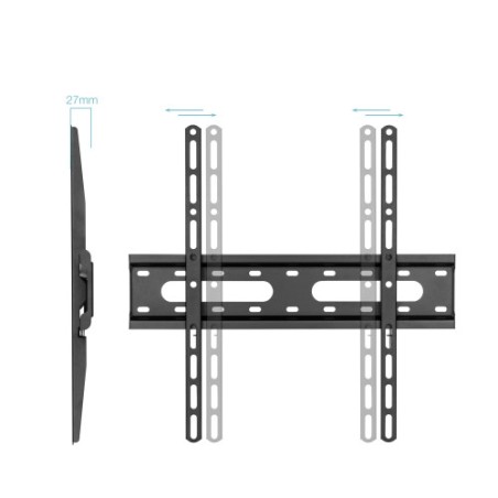 35232-TOOQ SOPORTE FIJO PARED PANTALLAS 32"-70", NEGRO