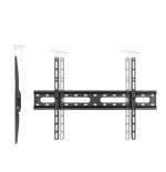 35236-TOOQ SOPORTE FIJO PARED PANTALLAS 37"-80", NEGRO