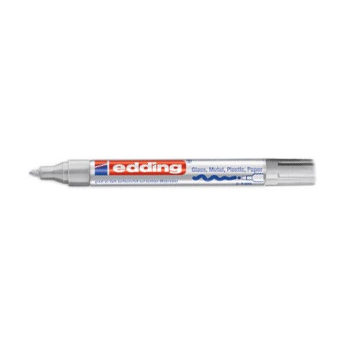 3529-MARCADOR PERMANENTE 2-4MM 750 PLATA EDDING 750-54