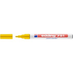 3533-MARCADOR PERMANENTE 1-2MM 751 AMARILLO EDDING 751-05