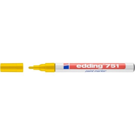 3533-MARCADOR PERMANENTE 1-2MM 751 AMARILLO EDDING 751-05