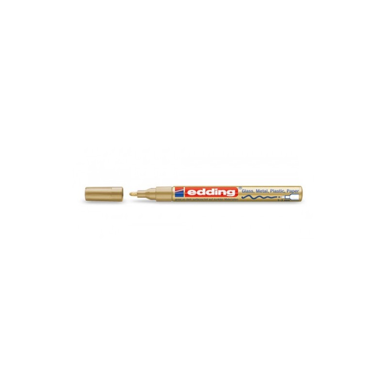 3535-MARCADOR PERMANENTE 1-2MM 751 ORO EDDING 751-53 3535-MARCADOR PERMANENTE 1-2MM 751 ORO EDDING 751-53