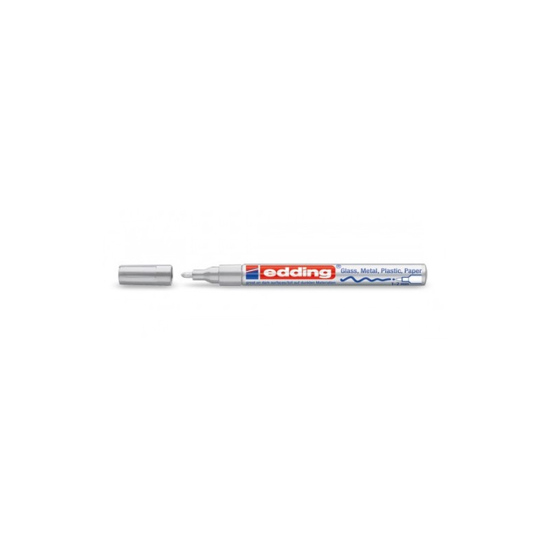 3536-MARCADOR PERMANENTE 1-2MM 751 PLATA EDDING 751-54 3536-MARCADOR PERMANENTE 1-2MM 751 PLATA EDDING 751-54