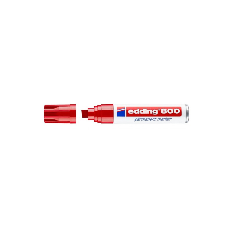 3540-MARCADOR PERMANENTE PUNTA BISELADA 4-12MM 800 ROJO EDDING 800-02 3540-MARCADOR PERMANENTE PUNTA BISELADA 4-12MM 800 ROJO EDDING 800-02